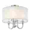 42630ch Kichler Parker Point 3 Light Semi Flush In Chrome 783927333832