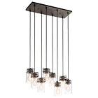 42890-oz Kichler New Old Bronze 8 Bulb Transitional Light 783927440813