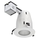 7012 430 422 Lithonia Lighting Matte White Recessed Glass Shower Kit 784231072059