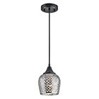 43489bkslv Kichler Annata Mini Pendant Light