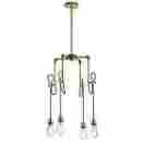 43587nbr Rumer Kichler Lighting Mini Chandelier In Natural Brass 783927446563