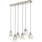 43628ni Kichler Evie Brushed Nickel 783927444897