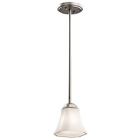 43634ni Kichler Serena Brushed Nickel Mini Pendant 783927451734