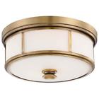 4365-249 Harbour Point Liberty Gold Flush Mount 747396083261