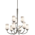 43666ni Kichler Aubrey Brushed Nickel 783927444712