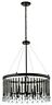 43723esp Kichler Lighting Piper Light Chandelier Inches Wide Espresso 783927452540