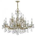 4379-gd-cl-mwp Crystorama 12-light Traditional Chandelier