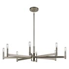 43857sn Kichler Erzo Chandelier Satin Nickel 783927469791