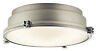 43883niled Kichler Hatteras Bay Led Flush Mount Ceiling Light 783927513593