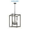 43998oz Kichler Crosby Foyer Pendant Olde Bronze 783927518864