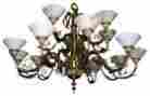 C-356 44-inch Fg Lighting Chandelier Rococo Bronze New Hand-crafted Fg-51 620977747106