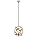 44201pn Kichler Ibis Pendant In Polished Nickel 783927551533