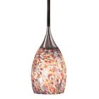 44301bs-conf Kenroy Finish Light Brushed Home Mini Steel 1 Pendant Medici