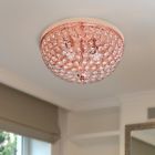 4506 Crystal Light Vintage Ceiling Lamp Flush Mount Lighting 691220164506