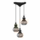 46024 3 Elk Lighting Danica Light