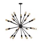 46262-24 Elk Lighting Delphine Sputnik Style Chandelier Pendant Light Bulb Dark