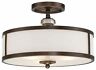 4942-570 Minka Lavery Dark Noble Bronze Ceiling Fixture 747396087597