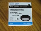 4d12v30bkt 4d12v30 Blk Kichler Units Led Accent Disc Series Black New