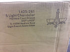 1425-281 5 Minka-lavery Court Bronze Chandelier Light Harvard