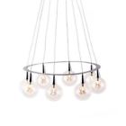 50077 Modern Light Lamp Ceiling Radial Zuo Chrome