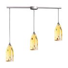 502-3l-yw Elk Lighting 3-light Pendant In