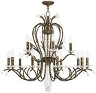 51009-91 Livex Lighting Serafina Light Chandelier 847284040328