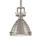 5109-pn Hudson Valley Lighting Naugatuck Pendant Polished Nickel Finish 806134096380