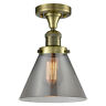 517-1ch-ab-g43-led Innovations Lighting One Light Vintage Dimmable Led Flush 663481231457
