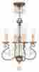 51904-36 Livex Lighting European Bronze Chandelier With Clear Crystal Accents 847284047679