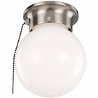 519272 Design House Ceiling Mount Globe Light With Pull 044321519278