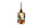 52095 Tiffany Mini Panel Meyer 6 Light Meyda " Fixture Lantern Pendant