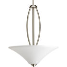 P3951-09di 525471 Progress Lighting Foyer Pendant Light Brushed Nickel Beautiful
