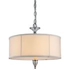528289 Pendant Collection Finish Large Chrome Waterton Hampton Bay