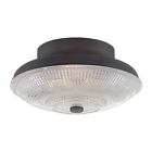 5332-rbz Millennium Lighting Rubbed Bronze Flush Mount With Clear 842639014658
