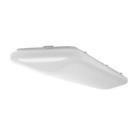 54644141 Hampton Bay White Rectangular Led Flushmount Ceiling Light 849489000176