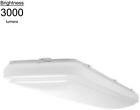 54647141 Hampton Bay Ceiling Led Flushmount Light Acrylic Diffuser 0836607009272