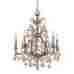 5575-ab-gts Dawson Crystorama Lighting Chandelier In Antique Brass 633779016981