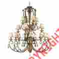 557816h Af Lighting Antique Bronze Butter Sonoma Tuscan Sixteen Light Chandelier