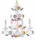 5414-aw 55836 Crystorama 4 Lights Mini Chandelier W Crystal Multi Colored Rosette Id 888173275254
