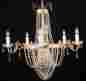 5632152890002855 Eurodesign Lighting Swarovski Crystal Veinna Austria Elegant Gold Finish 11 Light Chandelier Nice 038861056478