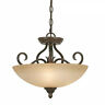 567sfmppc Golden Lighting Riverton Collection Peppercorn Mount Light 844375000896