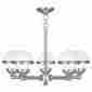 5705-91 Livex Lighting Brushed Nickel 5 L Oldwick Chandelier Contemporary Lamp 847284037281