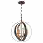 584-eb-ga Luna Crystorama Lighting Chandelier In English Bronze Antique Gold 633779024412