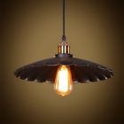 58530 Unbranded Black Mini Pendant Light Fixture Vintage Industrial 617949958530
