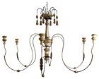 L265chan 6 Chandelier Aidan Candles N3w Ft Italian Wedding Light Gray K3 7
