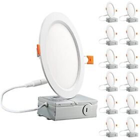 6 Inch Led Recessed Light Ceiling Lighting Ultra-thin12w
