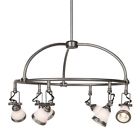 Ec9073ap 6-light Chandelier Antique Bay Hampton Pewter