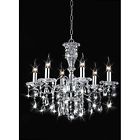 Bcb-007-sj 6-light Indoor Light Crystal Candle Chandelier Chrome