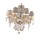 6 Lights Crystal Chandelier Unbranded 611720671779