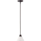 60-3172 Nuvo Lighting One Light Mini Pendant Mahogany Bronze 045923631726
